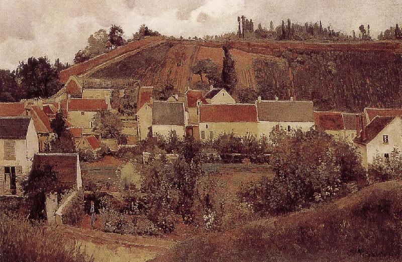 Camille Pissarro Roche Gain Plaza oil painting image